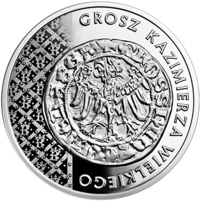 Grosz Kazimierza Wielkiego (20 zł)
