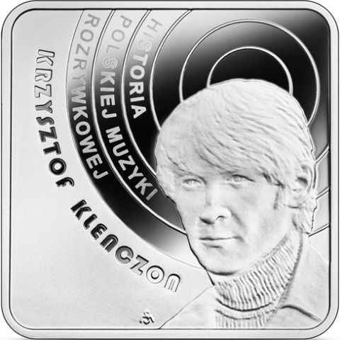 Krzysztof Klenczon (10 zł kwadrat)