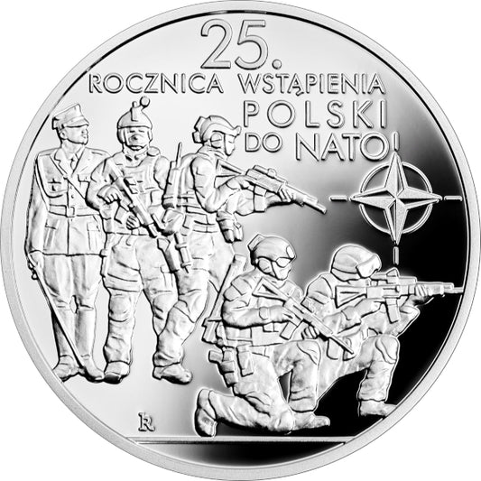 25. rocznica wstąpienia Polski do NATO (10zł)