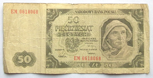 50 zł 1948 ser. EM